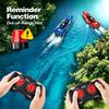 Mini RC High-Speed Boat 25Km/h 2.4G Waterproof Remote Control Boats Double motor Speedboats Toys for Kids Adult Gifts
