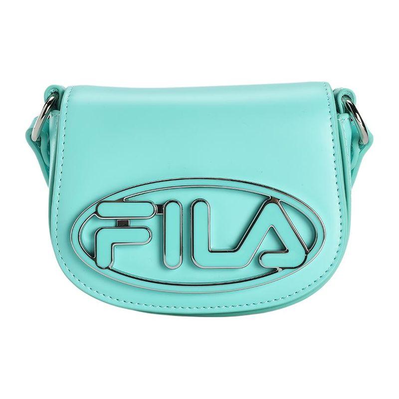 Fila Classic Business Casual Versatile PU Composite Leather Shoulder Crossbody Bag Mini Women Bags Sprout-Green F13W421168FGN