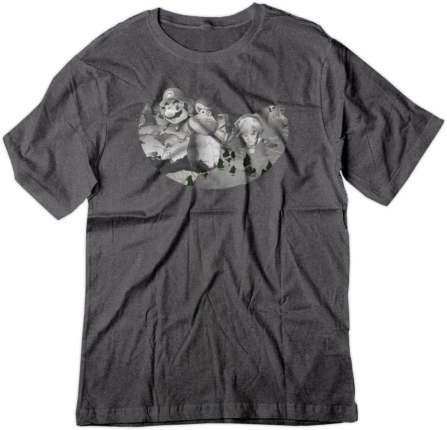 BSW Men s Mount Gamemore Gamer Rushmore Shirt XL