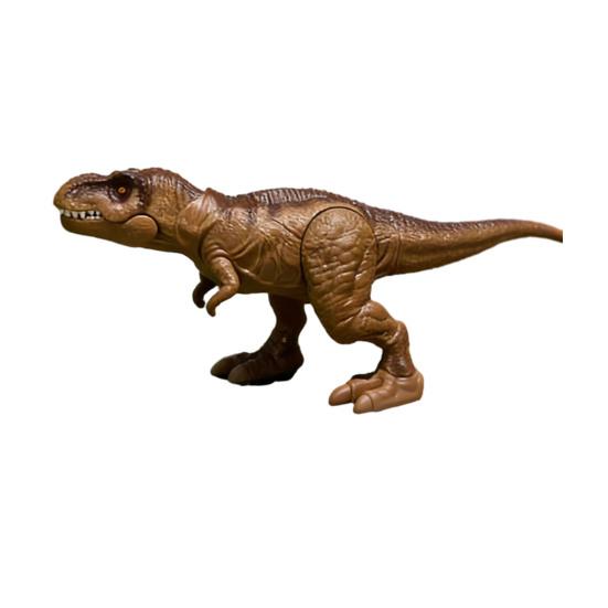 Kids Dinosaur Toy with Light Sound Movable Joints Roaring Tyrannosaurus Rex Carnotaurus Velociraptor Figure Toddlers Educational Simulated Dino Model