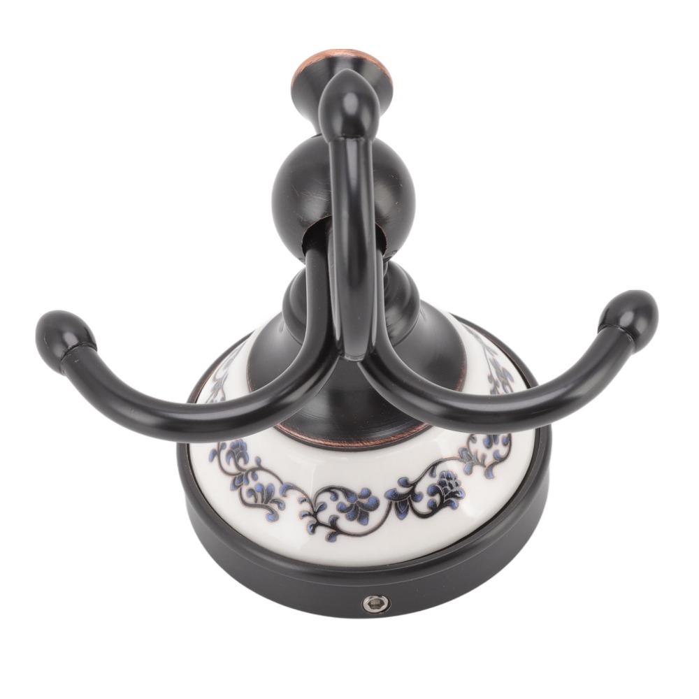 Retro Look Coat Hook Black Bathroom Hook Towel Hook Bathroom Bedroom Kitchen Laundry Room Entryway