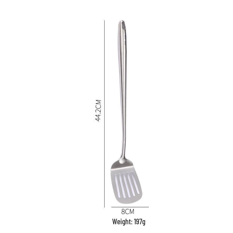ZISIZ 304 Stainless Steel Large Slotted Spoons