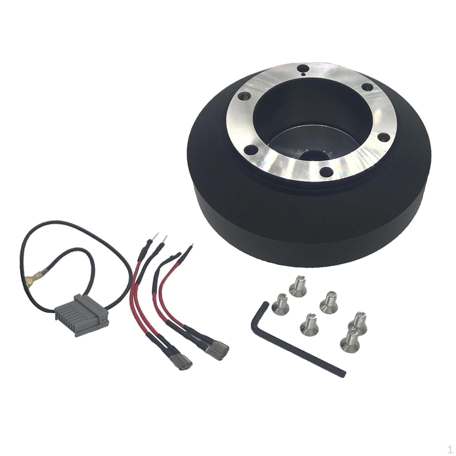 

Short Hub Steering Wheel Adapter with Screws Fit for