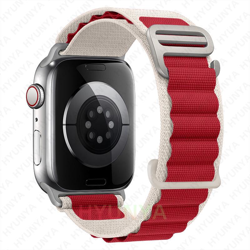 Alpine Straps for Watch Bands iWatch Series 10 11 46mm 9 8 7 SE Ultra 2 3 49mm 44mm 45mm 40mm 41mm 42mm Watchband Bracelet