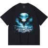 230 Gsm %100 Pamuk Heavy Metal Tişört Rock Grubu Popüler Müzik Baskılı Unisex Ağır Pamuk Tişört