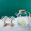 Heat-Resistant Borosilicate Glass Water Kettle Set for Tea and Cold Beverages