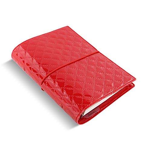 Filofax Bible Domino Luxe Red System Organizer