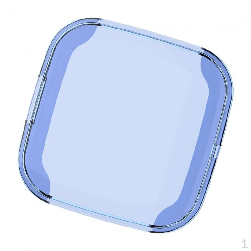 

For Versa 2 Silicone TPU Shell Case Screen Protector Frame Cover синій