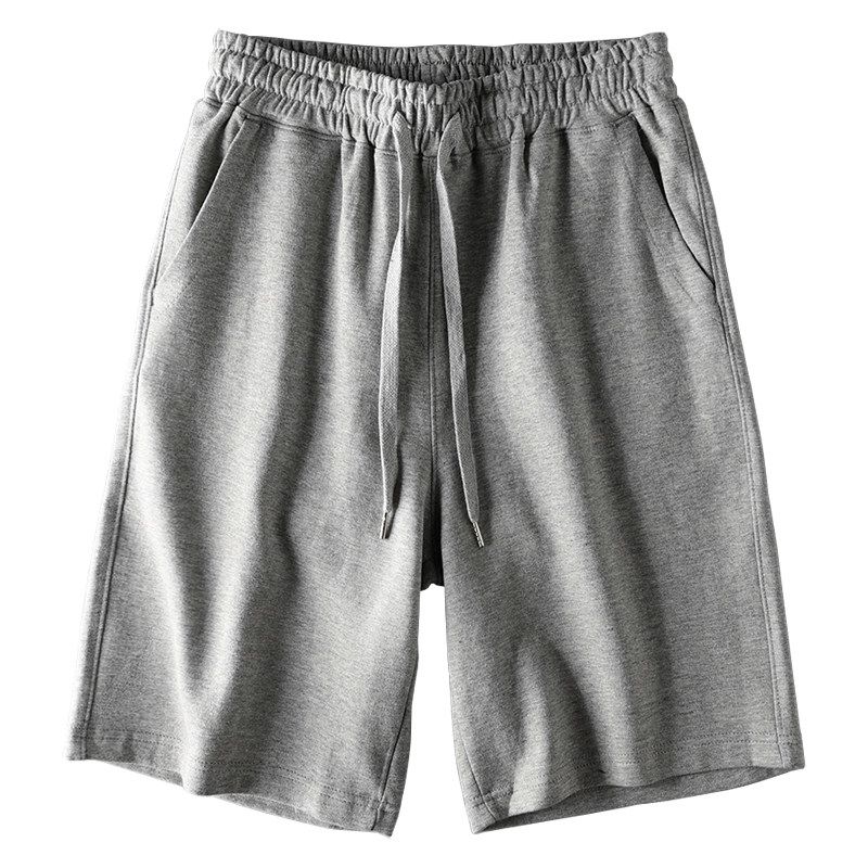 Foreign Trade Overplus Order Shorts Men's Fifth Pants Pure Cotton Terry Cut the Tag off Export Original Order Summer Sports Shorts Beach Pants