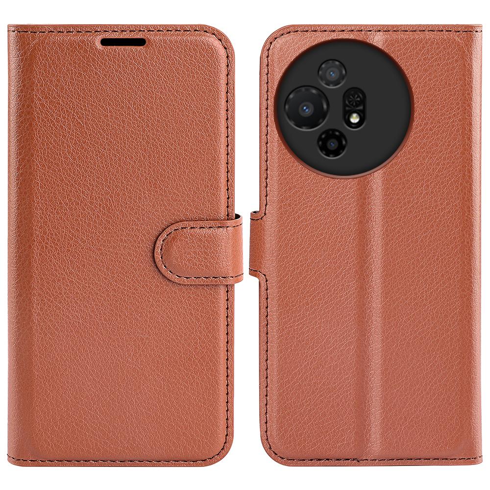 Für TCL 50 XL 5G Hülle Litschi-Textur Stoßfest Leder Brieftasche Handyhülle