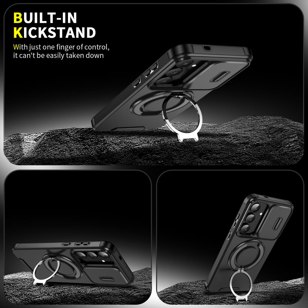 Military Grade Bumpers Ring Cover Case for Samsung Galaxy S25 FE S24 Plus S23 Ultra S22 S21 A17 A56 A16 A36 A55 A35 A15