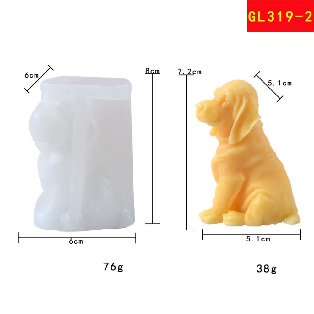 Haustierform Flexibles Hundemold Hundekerzenform Für Heimdeko DIY Haustierliebhaber