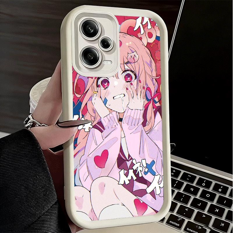 Phone Case for Xiaomi Redmi Note 15 14 13 Pro Plus Anime Kwaii Girl Ins Style Shell 12S 11 11S 11T 5G 14S Soft Silicone Funda