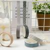 YUBX Abdeckendes Basis-Muster Washi-Tape Retro Geometrisch Dünn DIY Geschenk- und Geschenkdekorations-Tape, 60-teiliges Set, Kollektion, Eleganz, Streifen, Basteln,