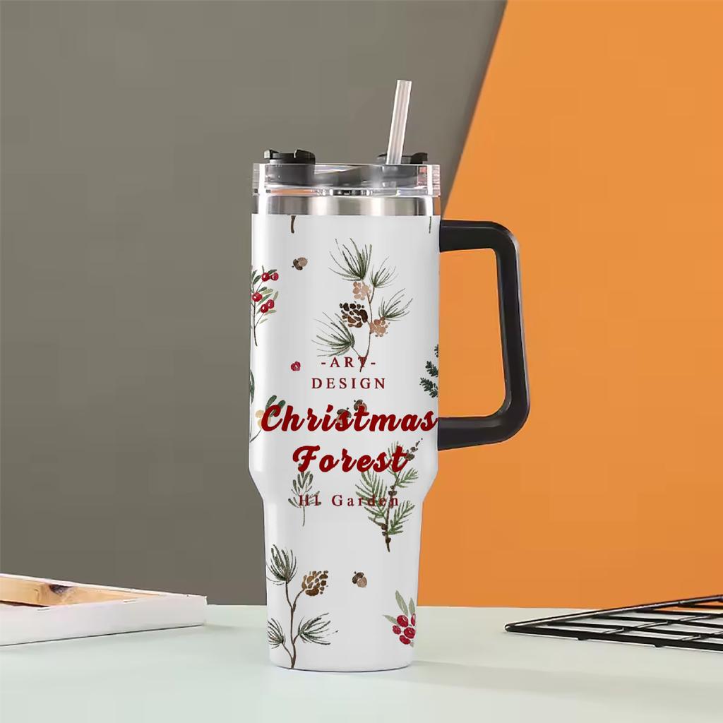 2026 Christmas and Halloween Ice Cup Gift with High Appearance Level 40oz Ice Cup A Bestseller That Keeps You Warm and Cold