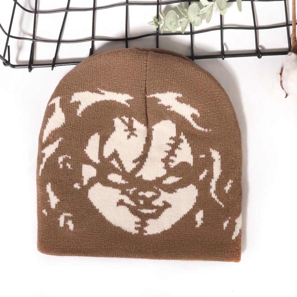 

Pattern Play Childs Knitted Cap Beanie Hat Winter Casual Fashion Gift Warmth коричневый