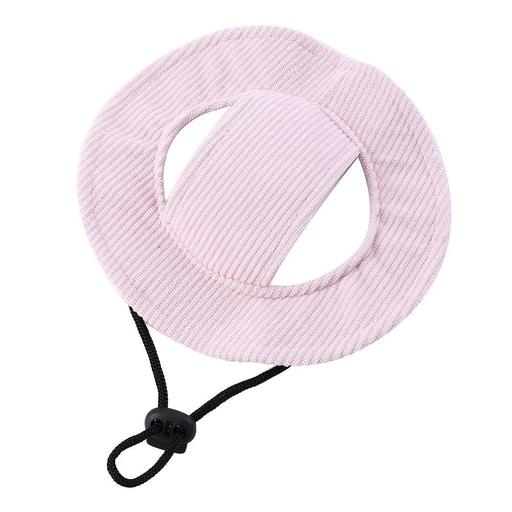 Exposed Ears Dog Fisherman Hat Breathable Pet Sun Hat Cute Dog Sunscreen Hat Outdoor