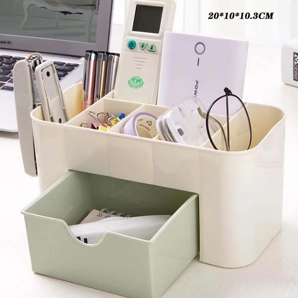 

Органайзер для хранения макияжа, 2 шт., пластиковая коробка, деревянный ящик большой емкости, косметический ящик, туалетный столик для макияжа, тампоны