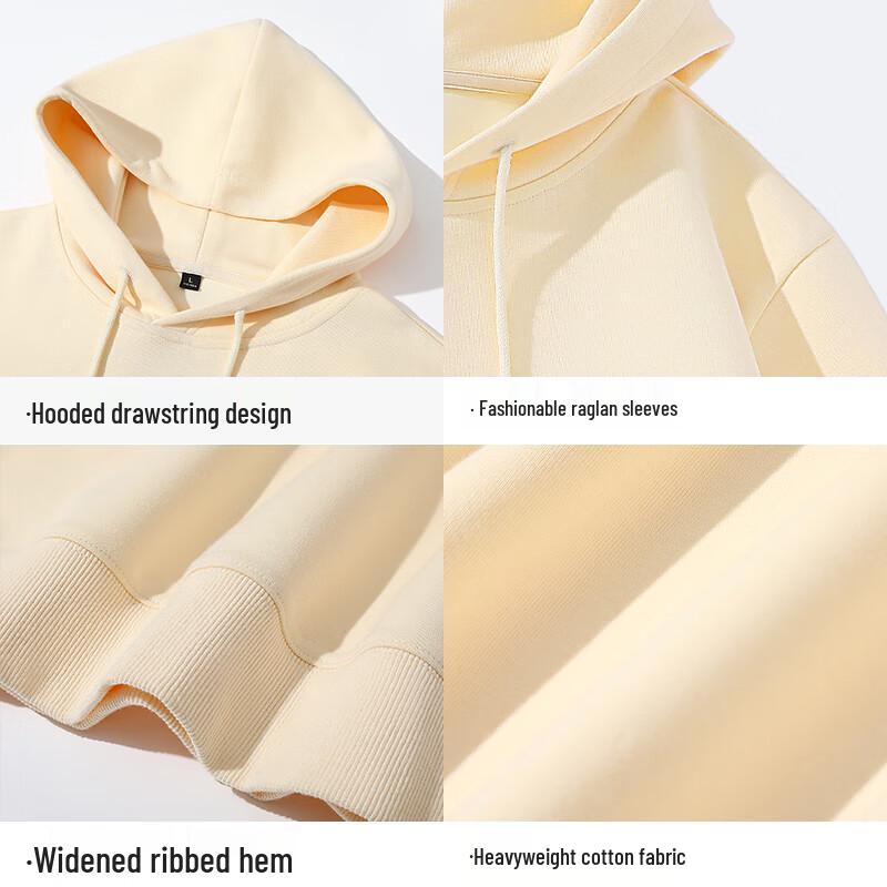 Hodo Men's Loose Fit Hooded Sweatshirt