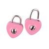 Mini Heart Shaped Lock with for Key Wedding Keyed Padlocks Cute for Wish Lock Personalized Love Padlock for Anniversary