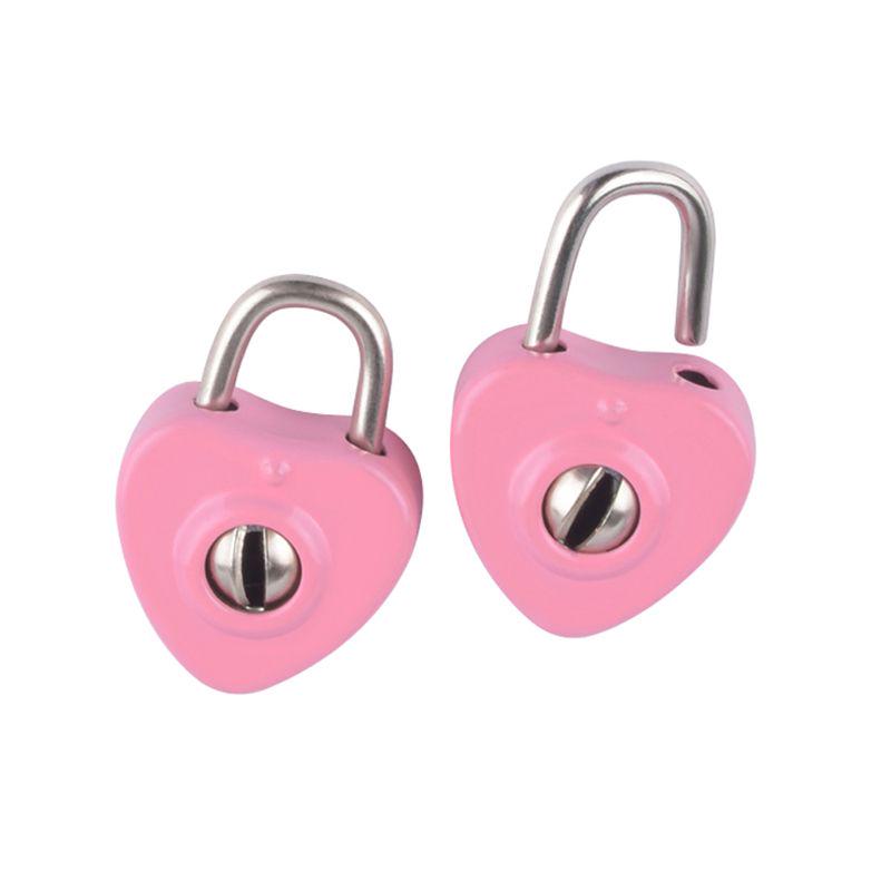Mini Heart Shaped Lock with for Key Wedding Keyed Padlocks Cute for Wish Lock Personalized Love Padlock for Anniversary