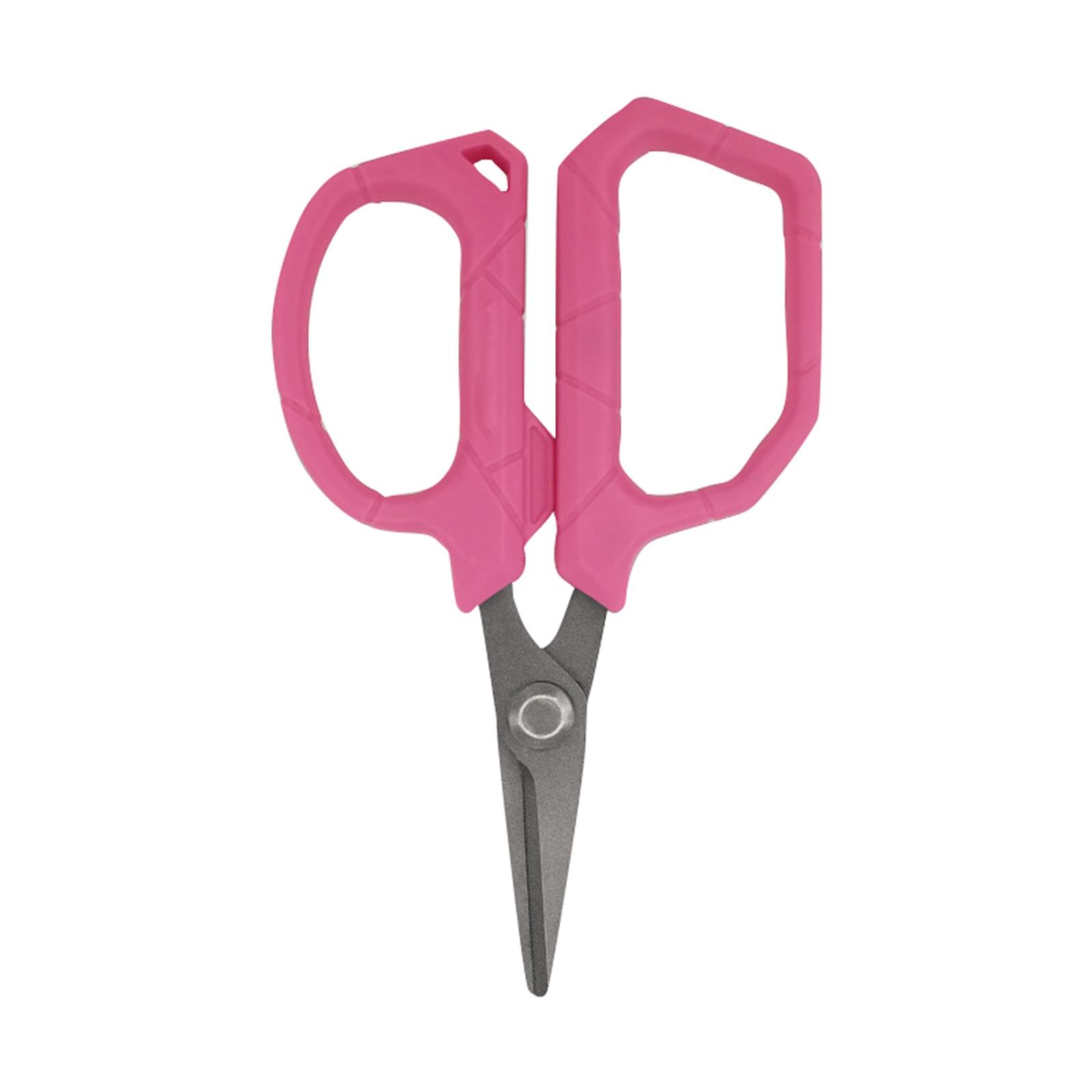 

Рыболовные ножницы, прецизионный резак для лески из нержавеющей стали с нескользящей ручкой, маленькие ножницы для лески One Size