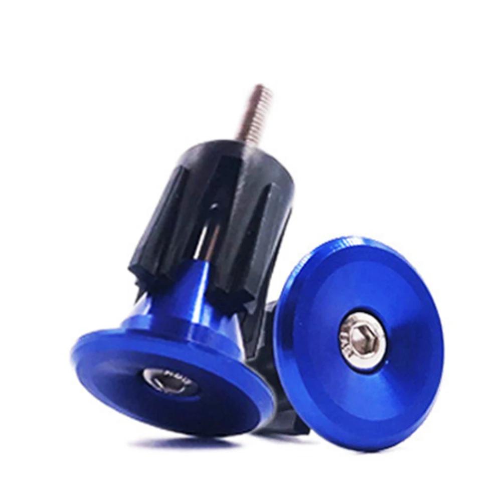 1 Pair Bicycle Bar End Plugs Handlebar BEPs for MTB Mountain Road Folding Bike Parts Aluminum Handle Bar End Cap Bike Grip Cover
