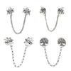 4 Piece Elegant Vintage Alloy Sweater Clip Outfit Embellishment For Shawl And Shirt Secure Hold And Classical Design