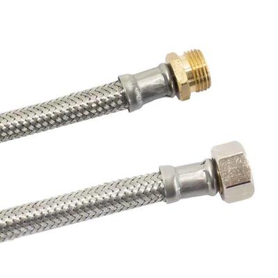 Hydraulic Flexible - KLASEBO - 3/8 X 2000 Mm - Stainless Steel AISI304L - DVGW - Food Grade Silicone