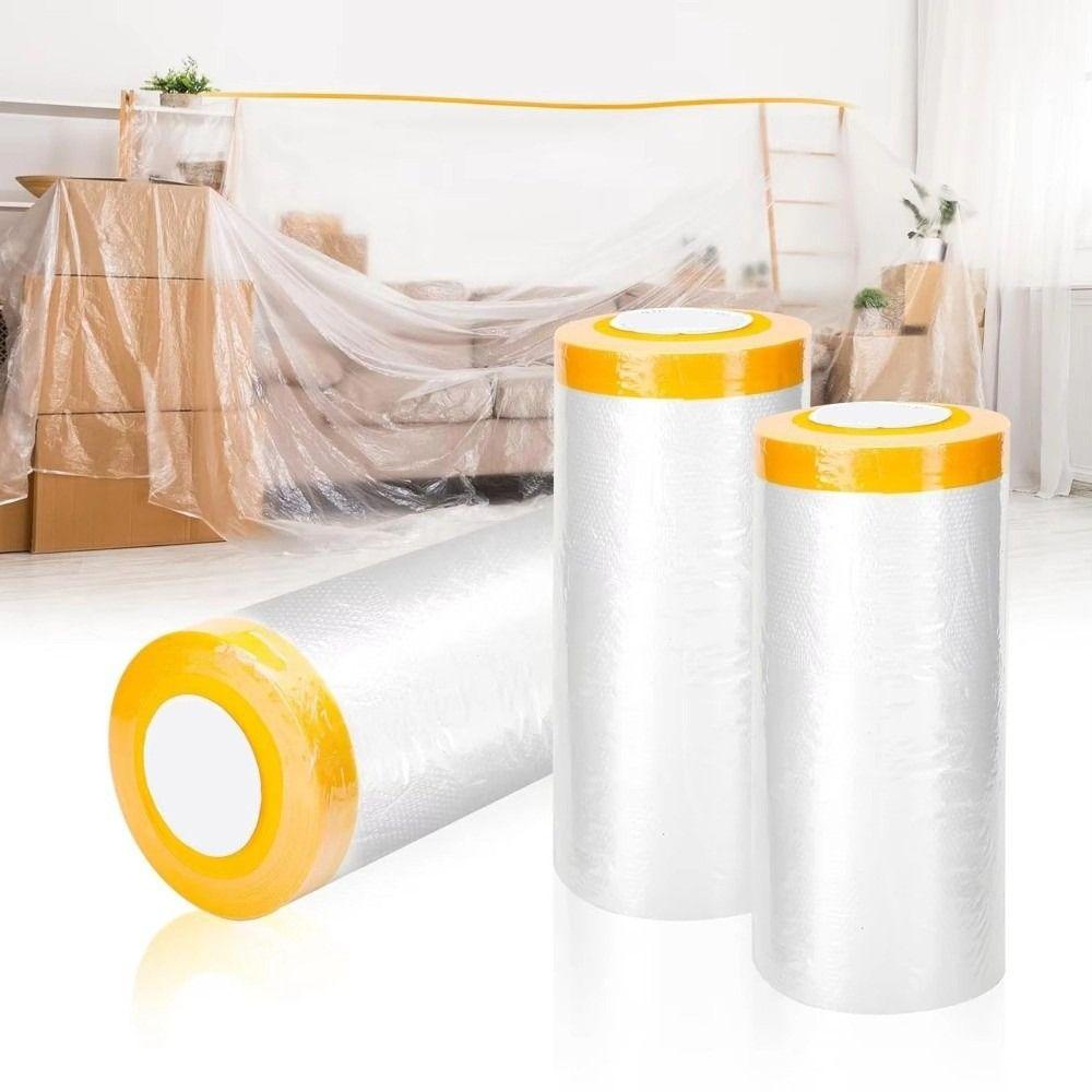 Disposable Wall Painting Protect Cover Transparent Furniture Protection Film  Moving House