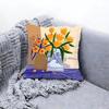 Abstract Colorful Pattern Cushion Cover Premium Comfort Reversible Pillow Cove -Two in One Design for Any Room & Car Interior