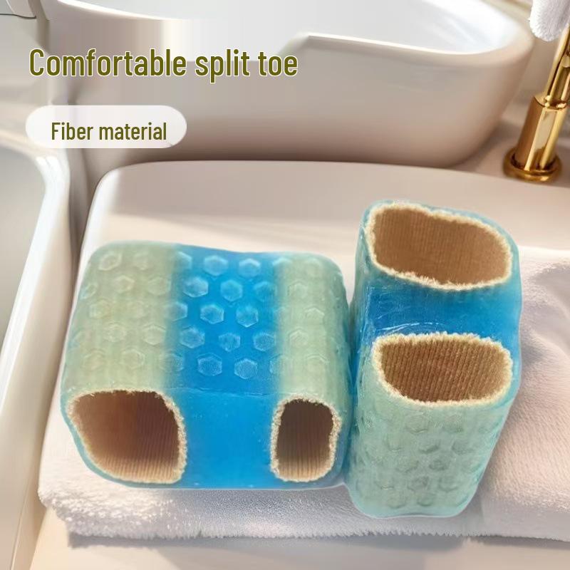 Unisex Double-Hole Hallux Valgus Toe Separator Corrector