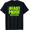 Beast Mode Activated Graphic Tee Men's Soft Breathable Workout T-Shirt Short Sleeve