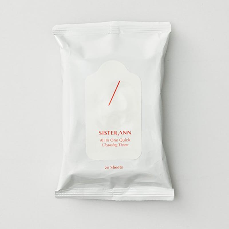 [Sister &] All-in-one Quick Cleansing Tissue 20 Sheets