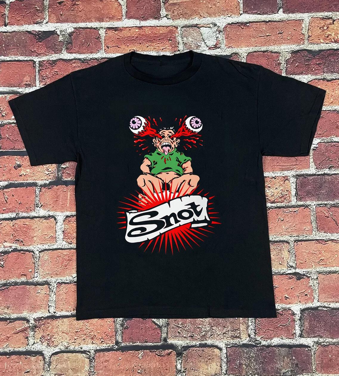 Snot Band Unisex Cotton Black T Shirt Full Size S-5XL AA1805 XXL