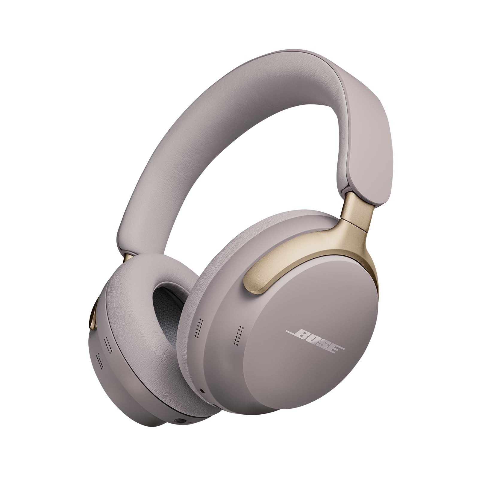 

Bose QuietComfort Ultra Wireless Headphones LE Spatial Audio Noise Cancelling Bluetooth Microphone Up to 24 Hours Fast Charging Sandstone