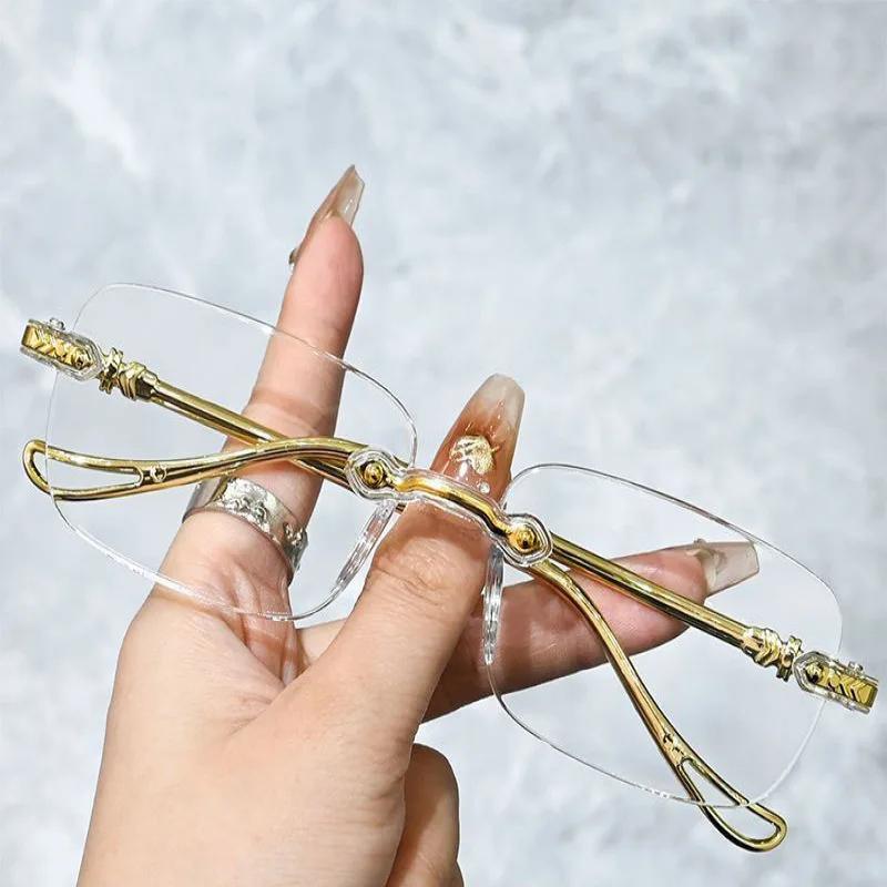 Antifatigue Lightweight Hyperopia Glasses 0 100 200 To 400 Zoom Light And Anti-Radiation Reading Glasses Anti Blue Light