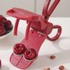 Yousheng Cherry Pitter with Ergonomic Handle Quick Fruit Pitting Tool Portable Cherry Olive Corer Stoner Pit Removal Tool Kitchen Gadgets