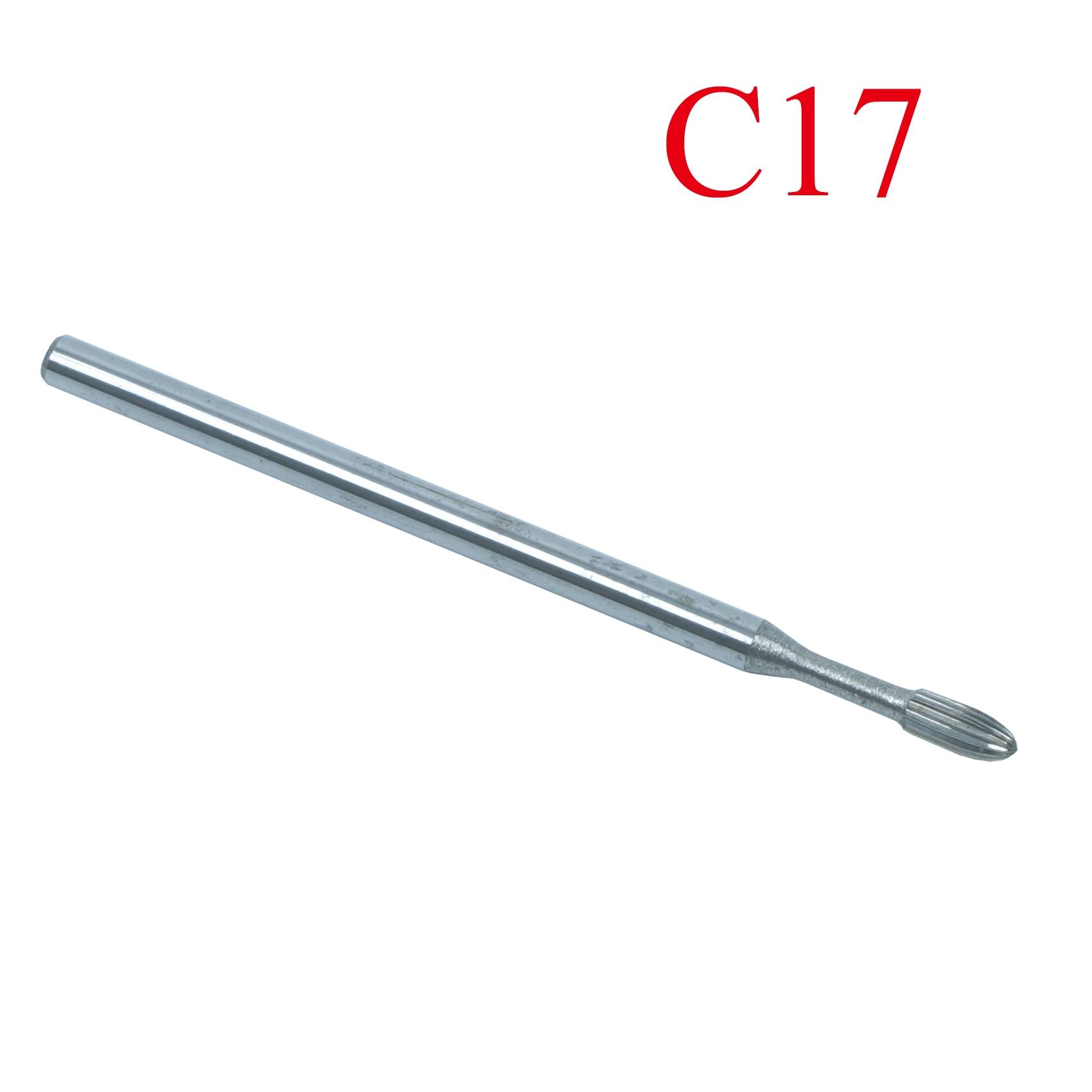 

Сверла из карбида вольфрама для ногтей, электрическая маникюрная дрель, аксессуары, фрезы для снятия гель-лака для ногтей, инструменты для ногтей, Efiles C17