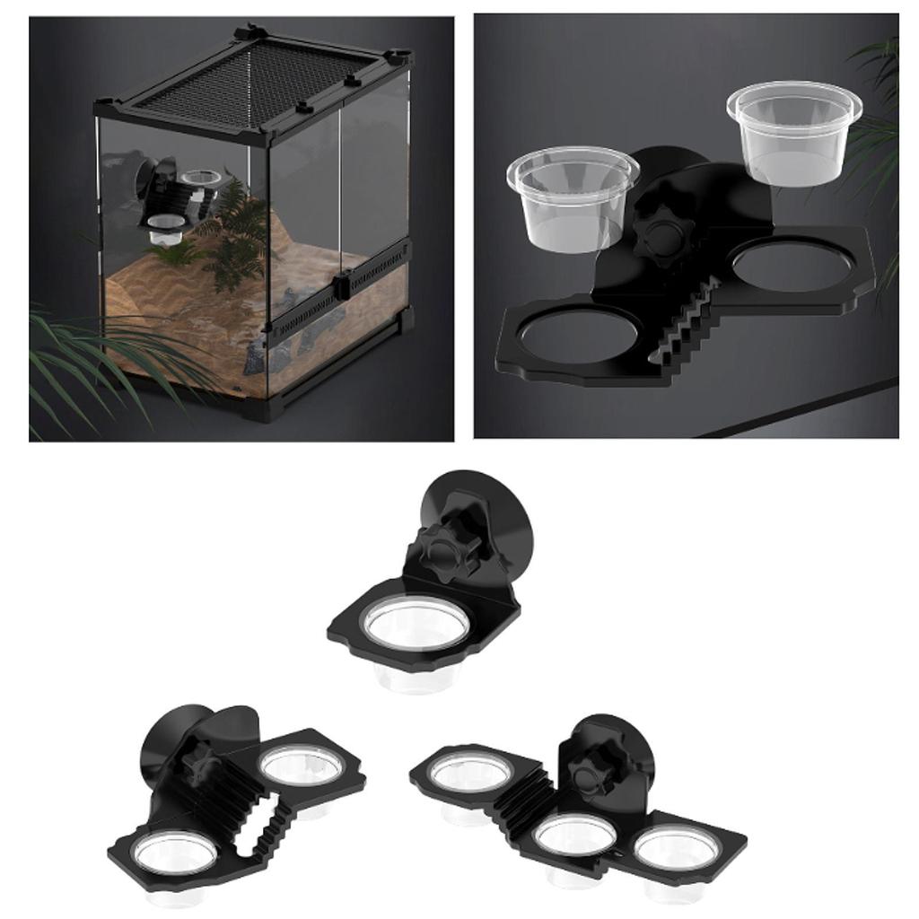 Sugpropp Reptilmatare Matmatare Dispenser Lättviktig Lätt att Montera