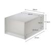 MUJI Polypropylene Small Item Storage 83831790 Case, Large,