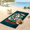 South Sydney Rabbitohs Print Beach Towel Soft Portable Quick?dry Towel For Pool Summer Vacation Outdoor Sport