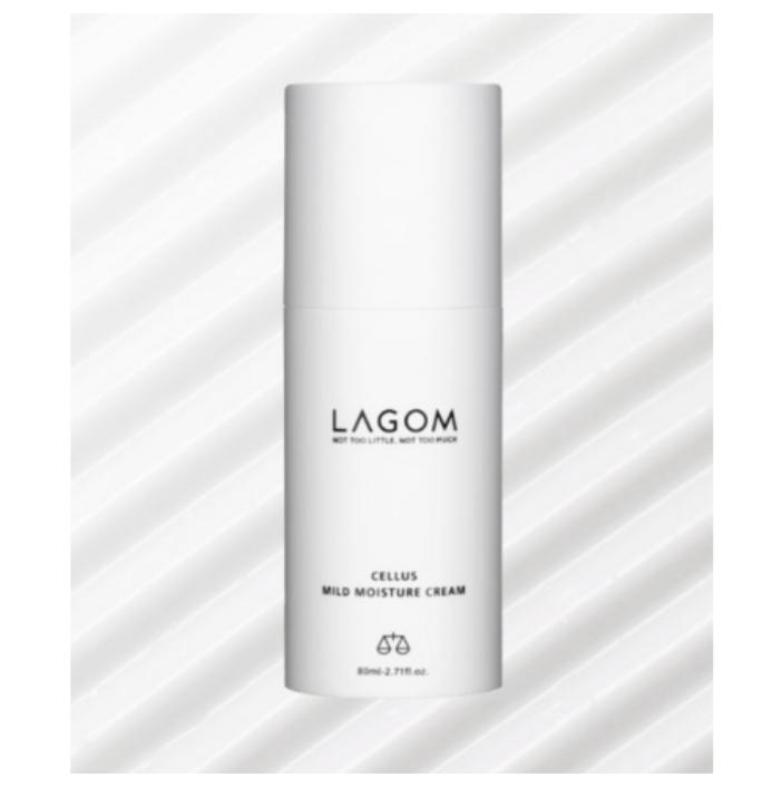 LAGOM Cellus Mild Moisture Cream 80ml – Hydrating Barrier Cream for Sensitive Skin