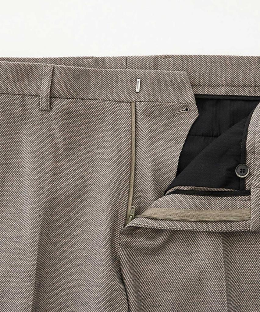 STCO Diems Soft Touch Melange Twill Slacks_Beige (Classic Fit)