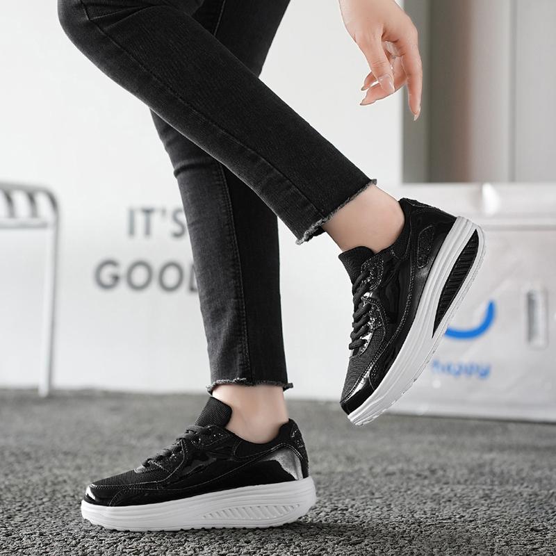 Women’s Sneakers Casual Outdoor School Student Shoes Lightweight for Girls Sneakers Silver Gold Plus Size
