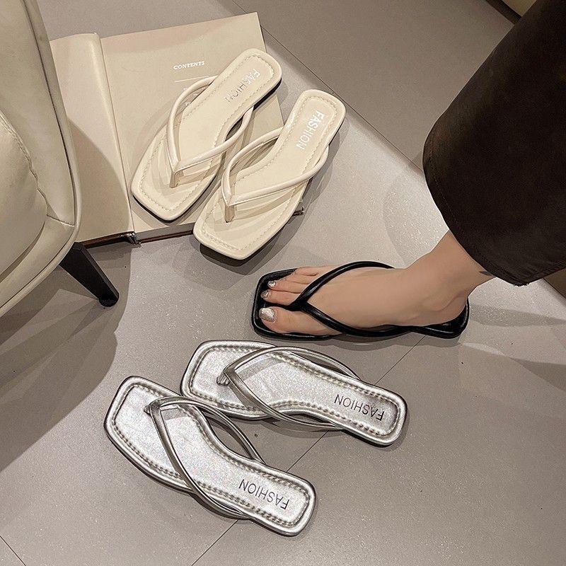 Fashion 2025 Summer Gladiator Women Sandals Fashion Elegant Narrow Band Clip Toe Shoes Ladies Comfort Flats Beach Sandalias