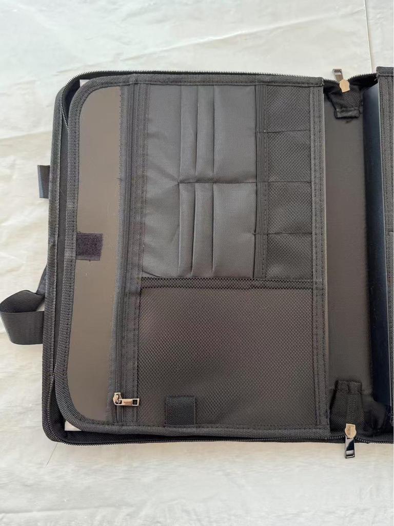 Accordion File Organizer with Labels - Portable Expanding Folder for Business Use