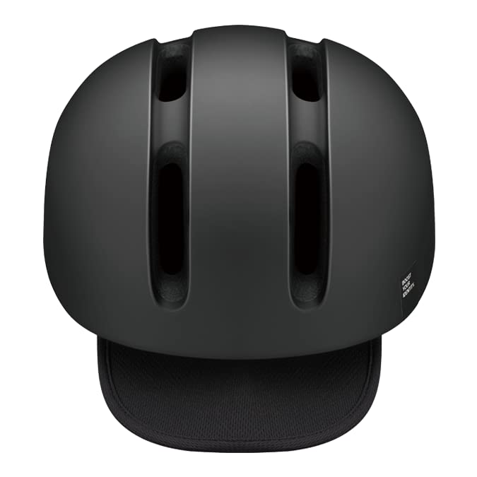 KABUTO Bicycle Canvas Urban Magnetic Matte Helmet, MG, Buckle, Color Black, Size M/L (57-59cm)