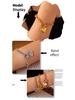 18K Gold Plated Titanium Steel Heart Bracelet with French Minimalist Cuban Chain Design