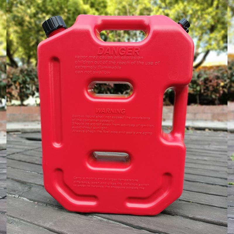 3L Plastic Fuel Tank & Gasoline Can for Car/Motorcycle Travel